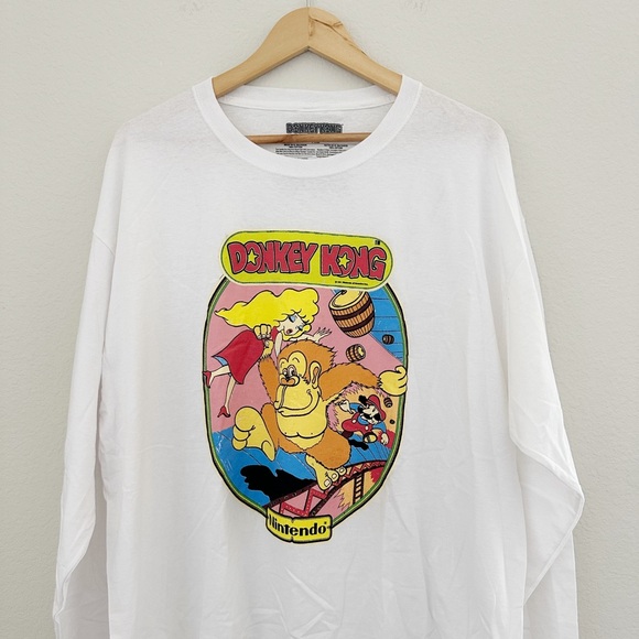 NEW Donkey Kong Long Sleeve Tee - Picture 4 of 6